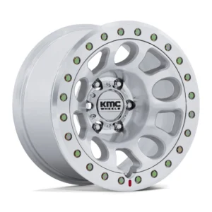 KMC KM241 E25 Beadlock in Machined - photo may show a different lug count; this part is 6x135
