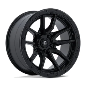Fuel Off-Road D679 Rebel in Matte Black - photo may show a different lug count; this part is 5x150