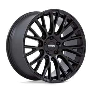 Rotiform RC201 LSE in Satin Black - photo may show a different lug count; this part is 5x112