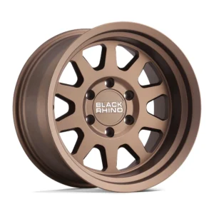 Black Rhino Stadium in Matte Bronze - photo may show a different lug count; this part is 6x114.3