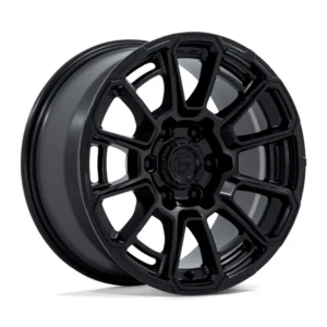 Fuel Off-Road FC910 Foxhound in Blackout - photo may show a different lug count; this part is 6x139.7
