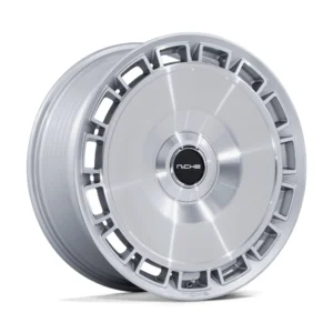 Niche NC287 Venice in Silver Machined - photo may show a different lug count; this part is 5x130