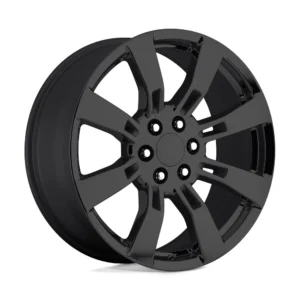 Performance Replicas PR144 in Gloss Black - photo may show a different lug count; this part is 6x139.7