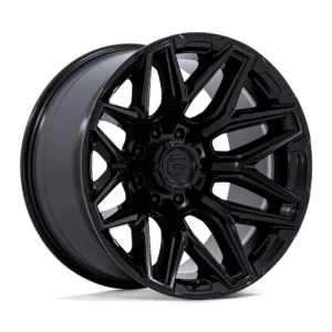 Fuel Off-Road FC854 Flux in Gloss Black - photo may show a different lug count; this part is 8x180
