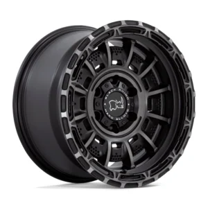 Black Rhino BR002 Legion - photo may show a different lug count; this part is 6x135