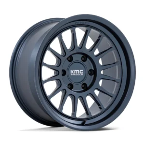 KMC KM447 Impact Forged Monoblock - Photo shows the same wheel, KMC KM447 Impact Forged Monoblock, in a different size (18x9) - this part is 17"x8.5".