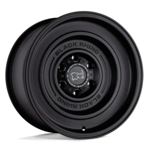 Black Rhino Solid in Matte Black - photo may show a different lug count; this part is 6x139.7