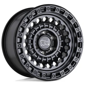 Black Rhino Sentinel in Matte Black - photo may show a different lug count; this part is 8x165.1