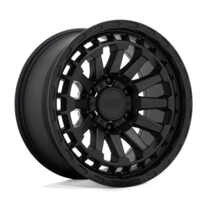 Black Rhino Raid in Matte Black - photo may show a different lug count; this part is 6x135