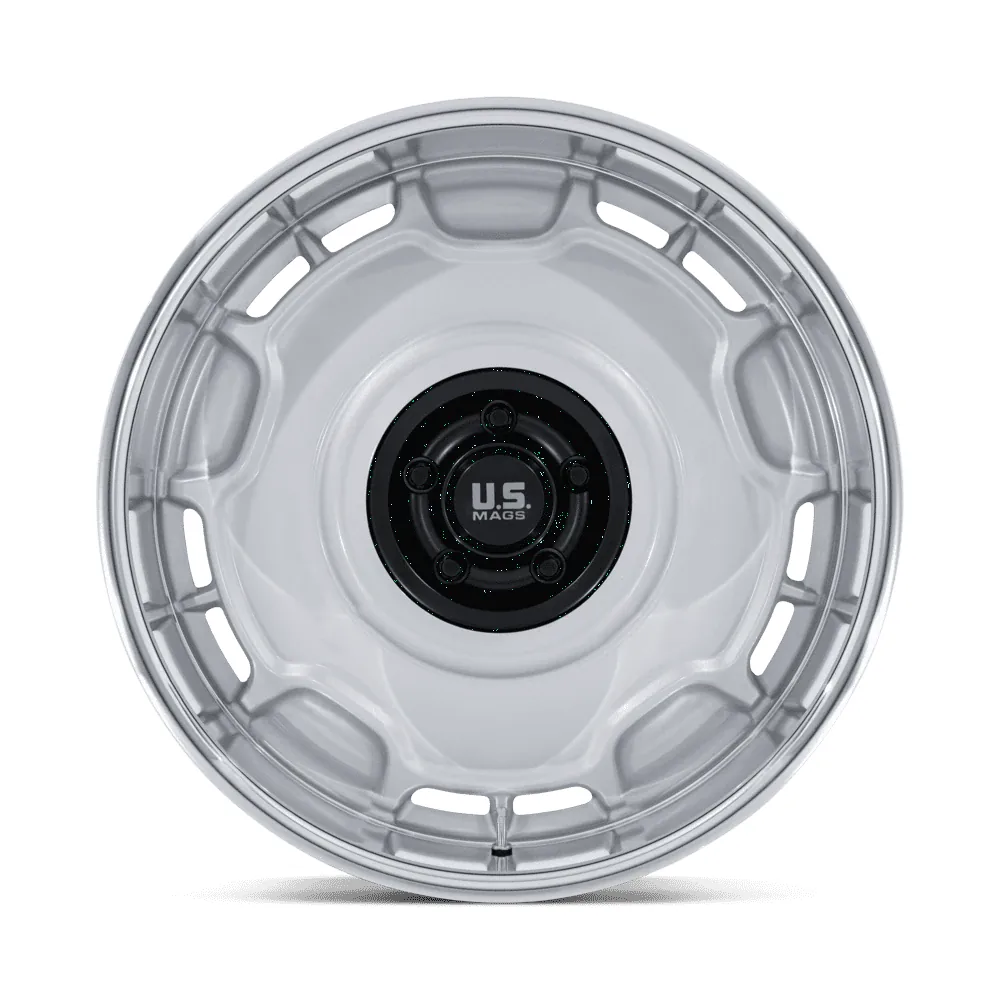 US Mags UC146 Arlington 20x11 5x127 -6mm Offset - Silver