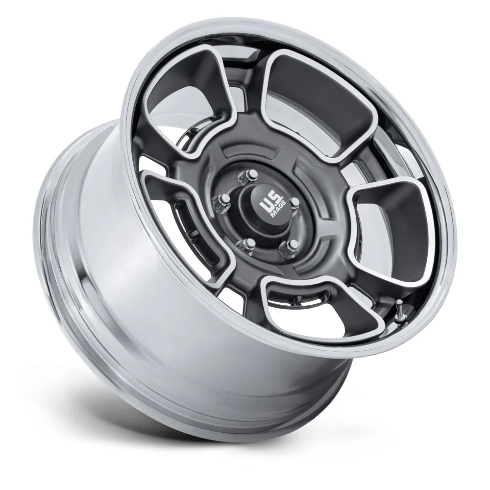 US Mags UC147 Flagstaff 22x9 5x127 15mm Offset - Anthracite Machined