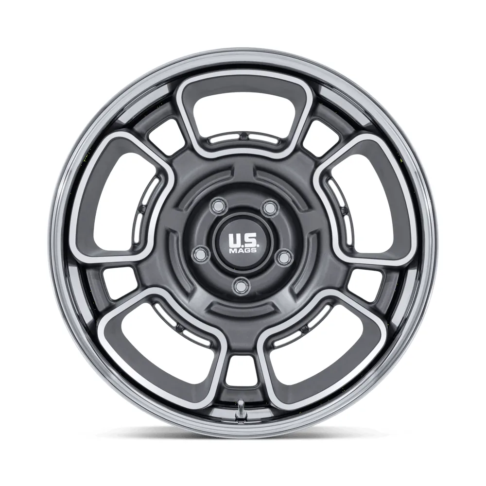 US Mags UC147 Flagstaff 22x9 5x127 15mm Offset - Anthracite Machined
