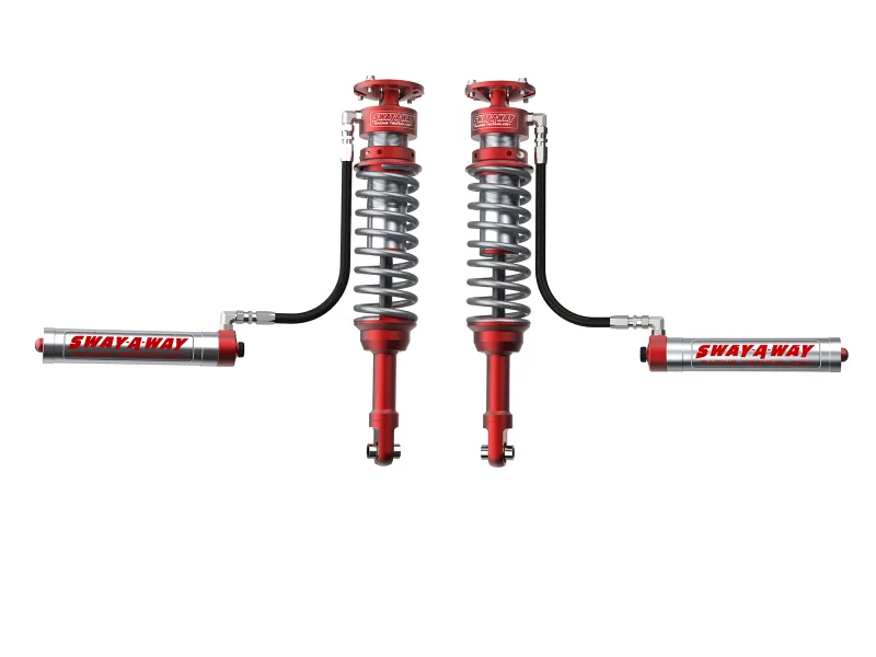 aFe Power Sway-A-Way 2010-2014 F150/Raptor 6.2L 3.0 Front Coilover Kit w/ Remote Reservoirs and Compr (301-5000-01-CA)
