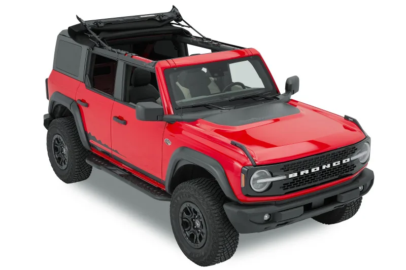 Bestop 2021-2027 Bronco 4-Door Skyrider For Hardtop (Premium Black Twill) (52462-17)