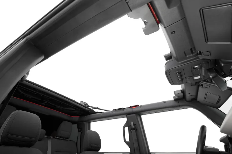 Bestop 2021-2027 Bronco 4-Door Skyrider For Hardtop (Premium Black Twill) (52462-17)