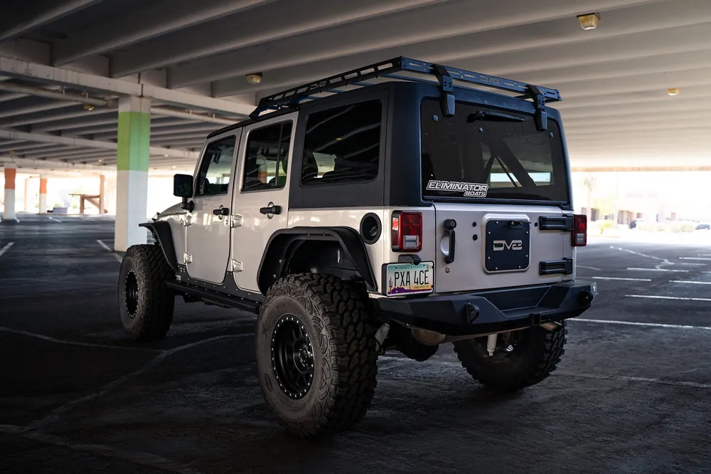 DV8 Offroad Jeep Wrangler JK Short Roof Rack (RRJK-04)