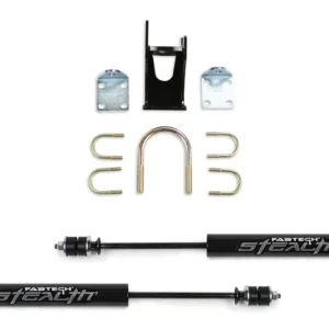 Fabtech Stealth Steering Stabilizer System, Dual - 2017-2021 Ford F-250 Super Duty / Ford F-350 Super Duty (FTS8046)