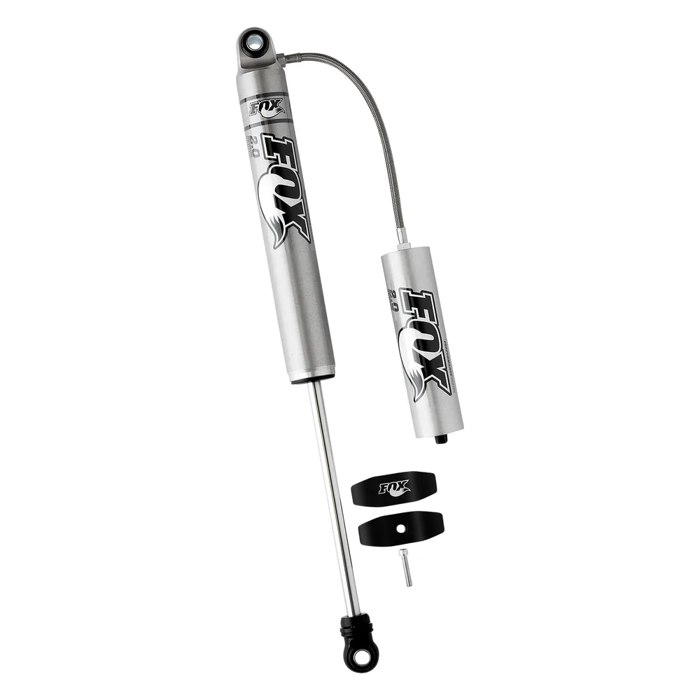 FOX Chevy HD 2.0 Performance Series 12.1in. Smooth Body Remote Res. Rear Shock / 4-6in. Lift (980-24-956)