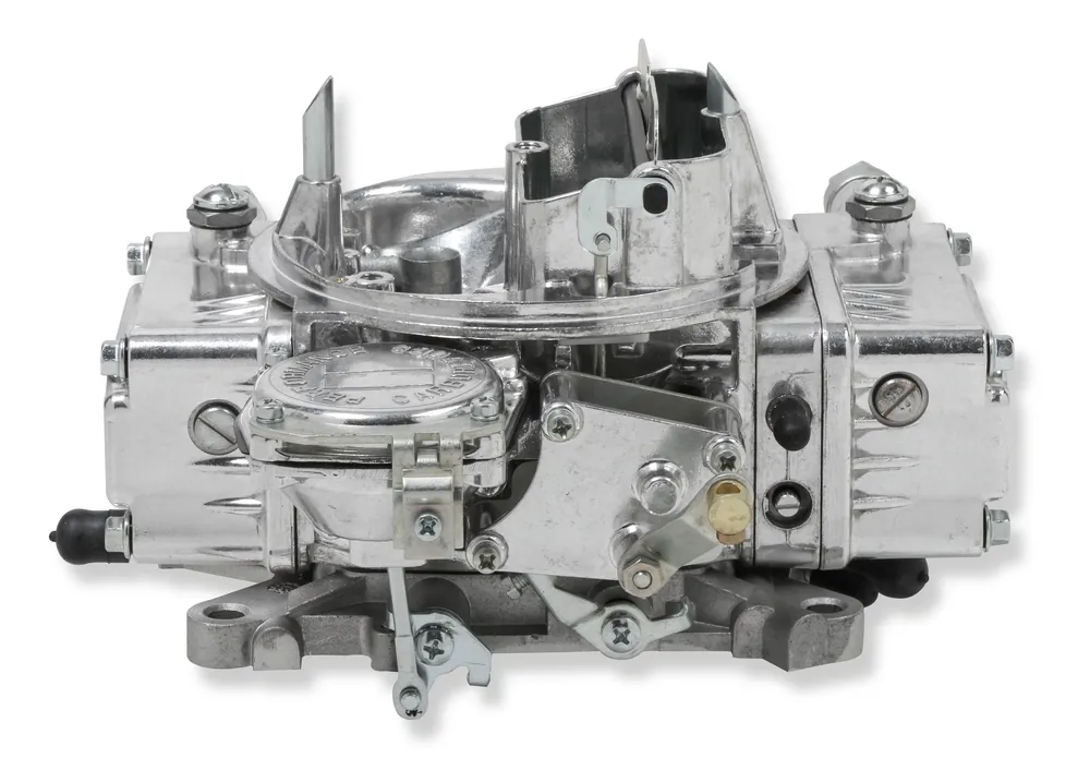 Holley Street Warrior Carburetor - 600 CFM - 4160 - Vacuum Secondaries - Manual Choke - Polished - Gasoline (0-1850S)