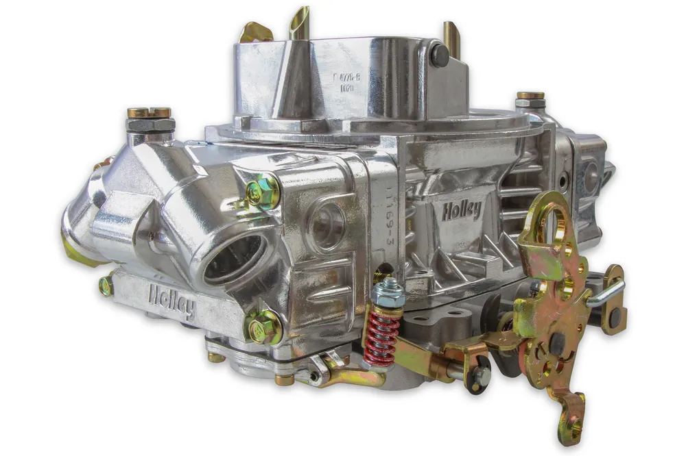 Holley Double Pumper Carburetor - 750 CFM - 4150 - Mechanical Secondaries - Shiny - Gasoline (0-4779S)