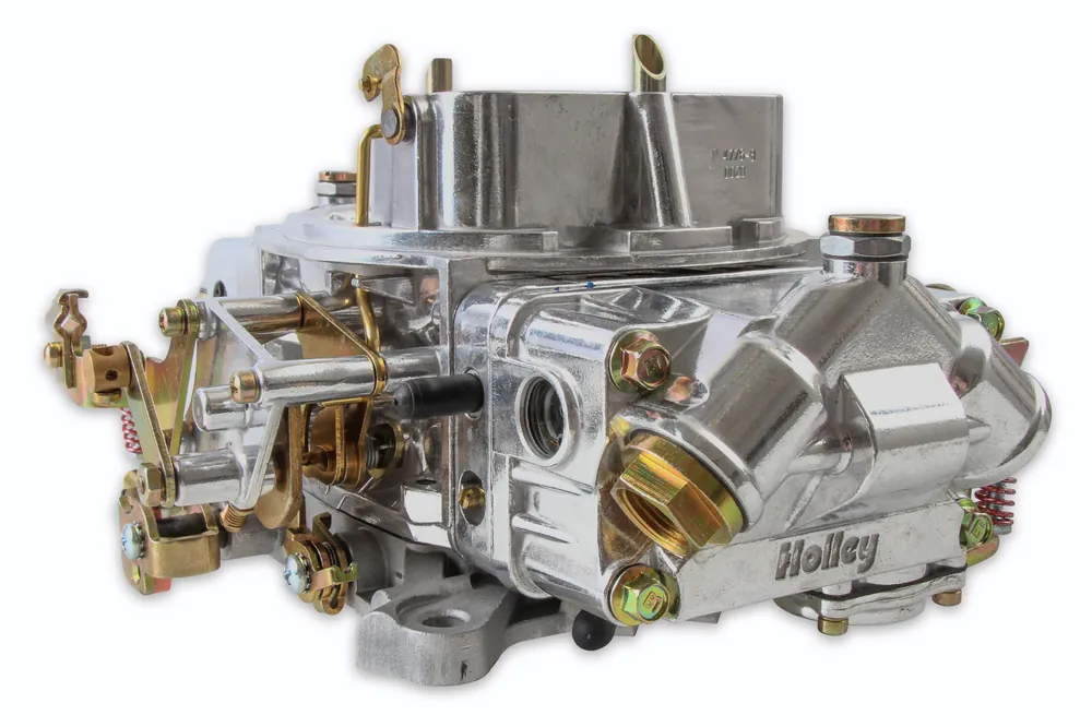 Holley Double Pumper Carburetor - 750 CFM - 4150 - Mechanical Secondaries - Shiny - Gasoline (0-4779S)