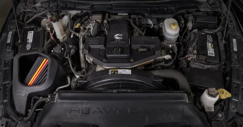 K&N 2013-2018 RAM 2500/3500 6.7L NextGen Dry Flow Cold Air Intake (50-1592D)
