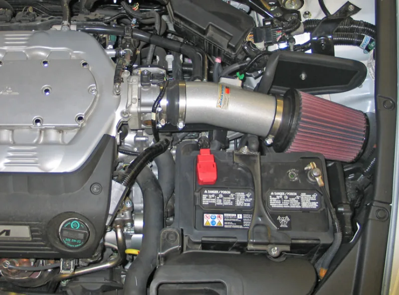 K&N Honda Accord 3.5L-V6 Silver Typhoon Short Ram Intake (69-1210TS)