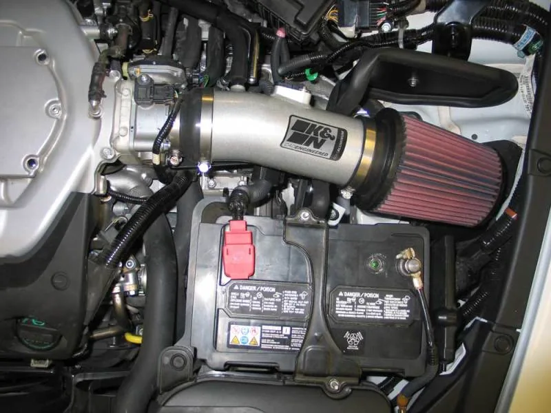 K&N Honda Accord 3.5L-V6 Silver Typhoon Short Ram Intake (69-1210TS)