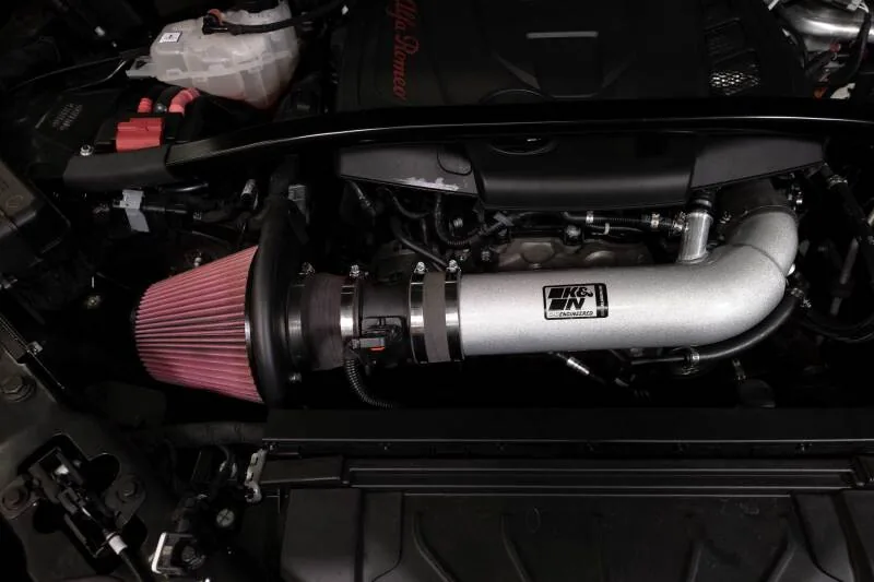 K&N 2017-2022 Alfa Romeo Giulia / 2017-2022 Alfa Romeo Stelvio Performance Air Intake System (69-9900TS)