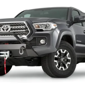 WARN Semi-Hidden Winch Mount with Grille Guard for 2016-2023 Toyota Tacoma (100044)