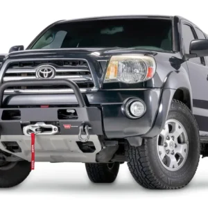 WARN Semi-Hidden Winch Mount with Grille Guard for 2005-2011 Toyota Tacoma (102876)