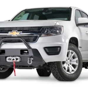 WARN Semi-Hidden Winch Mount with Grille Guard for 2015-2020 Chevrolet Colorado (103210)