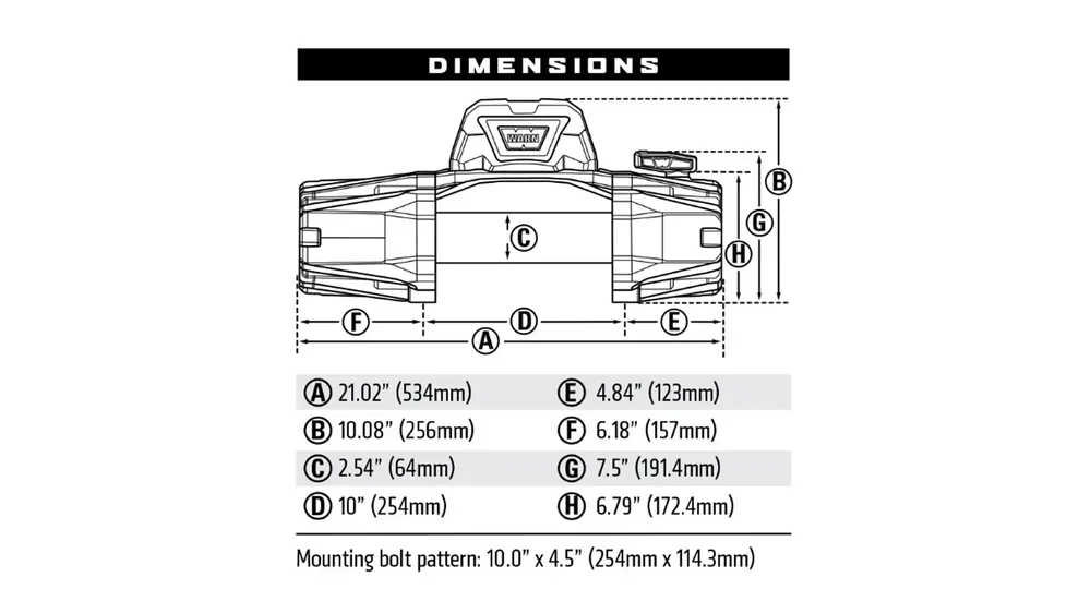 WARN VR EVO 10-S Winch (103253)