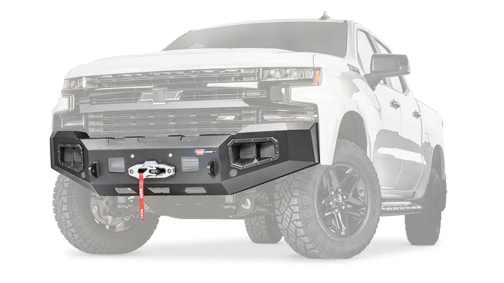 WARN Ascent Front Bumper for 2019-2022 Chevrolet Silverado 1500 (105785)