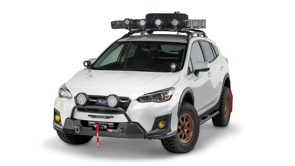 WARN Semi-Hidden Winch Mount for 2018-2023 Subaru Crosstrek (106221)
