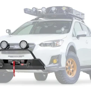 WARN Grille Guard Tube with Light Mounting Tabs for 2018-2023 Subaru Crosstrek / 2019-2020 Subaru Forester Semi-Hidden K