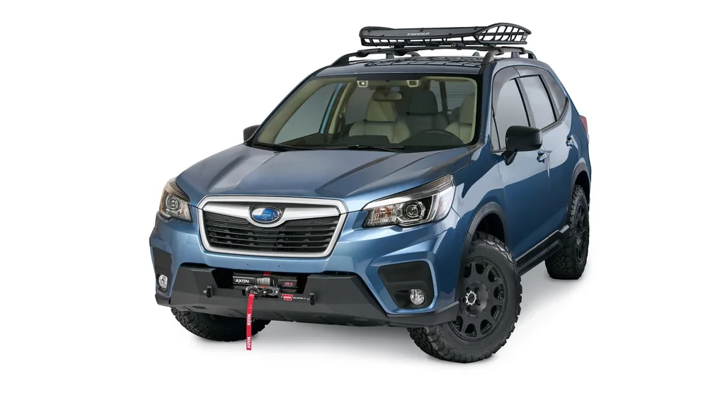 WARN Semi-Hidden Winch Mount for 2019-2021 Subaru Forester (106413)