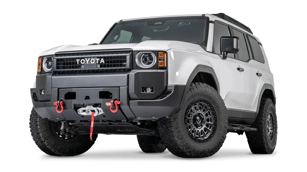 WARN Semi-Hidden Winch Mount Kit for 2024-2026 Toyota Land Cruiser (112458)