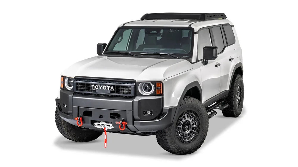 WARN Semi-Hidden Winch Mount Kit for 2024-2026 Toyota Land Cruiser (112458)