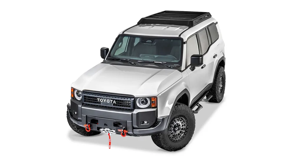 WARN Semi-Hidden Winch Mount Kit for 2024-2026 Toyota Land Cruiser (112458)