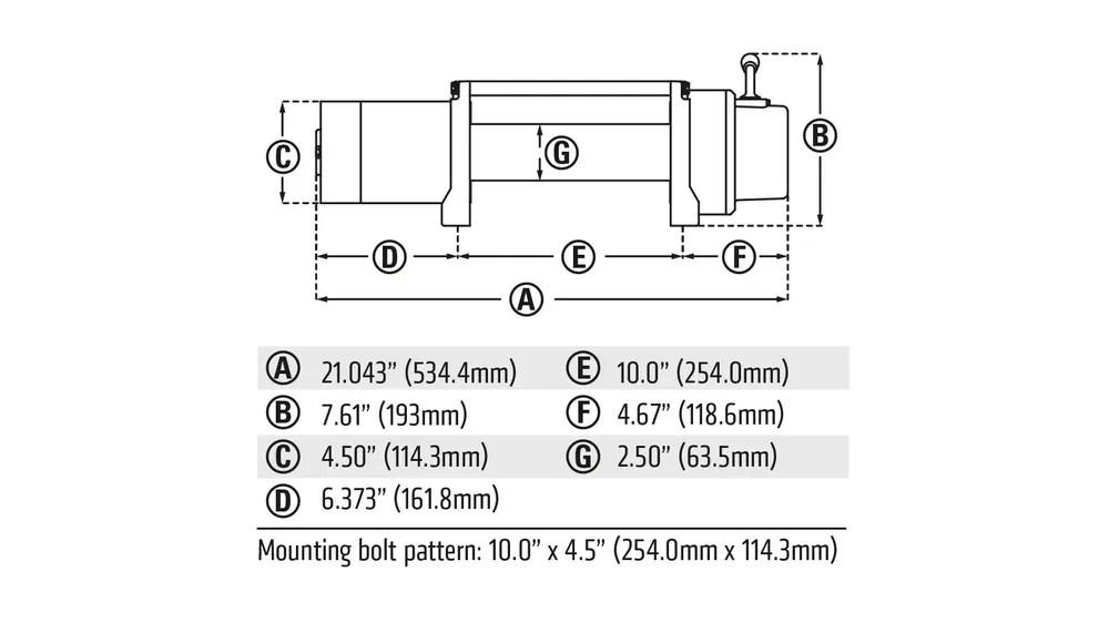 WARN M8 Winch (26502)