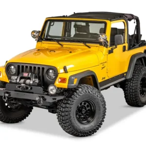WARN Rock Crawler Front Full Width Bumper for 1997-2006 Jeep Wrangler TJ (61853)